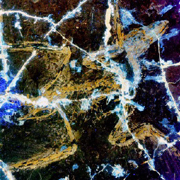 A Microraptor fossil. 